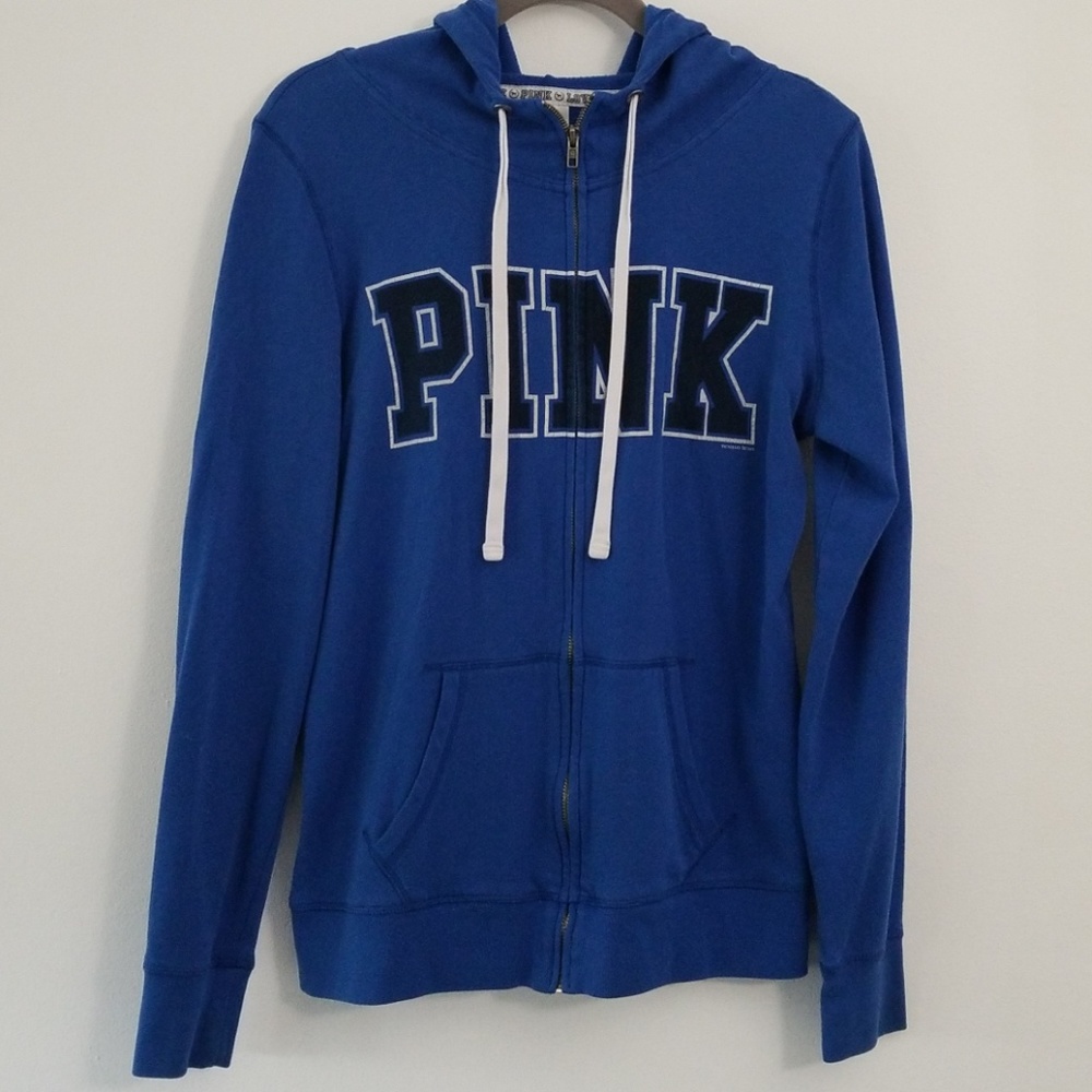 Pink Victorias Secret Full Zip Hoodie